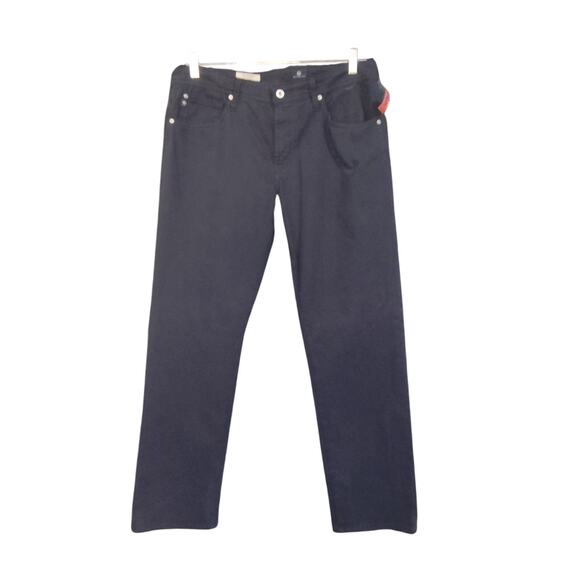AG Adriano Goldschmied The Graduate Tailored Leg Navy Khaki Pants Mens 34 x 32 - Picture 1 of 8